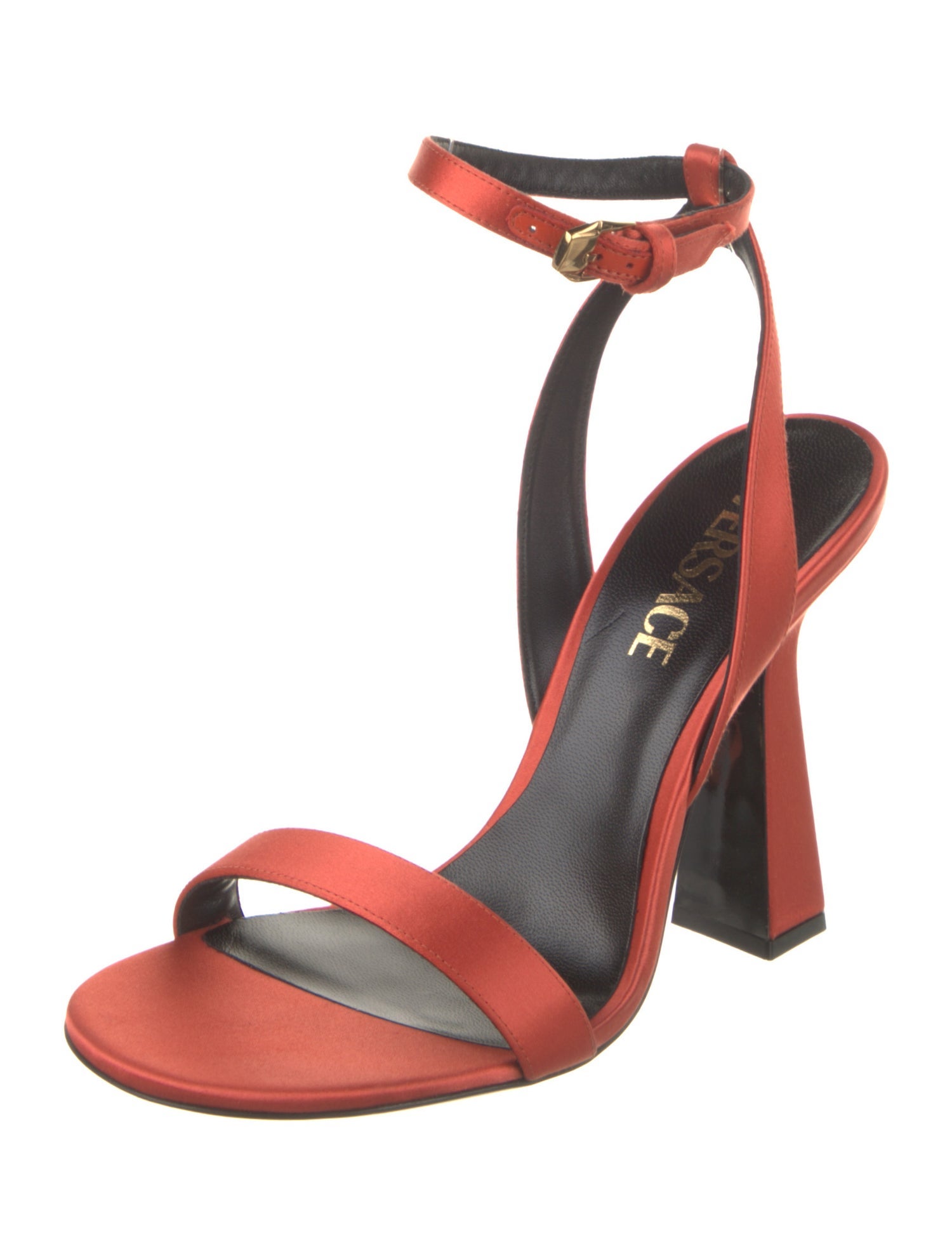 Versace Satin Sandals w/ Tags