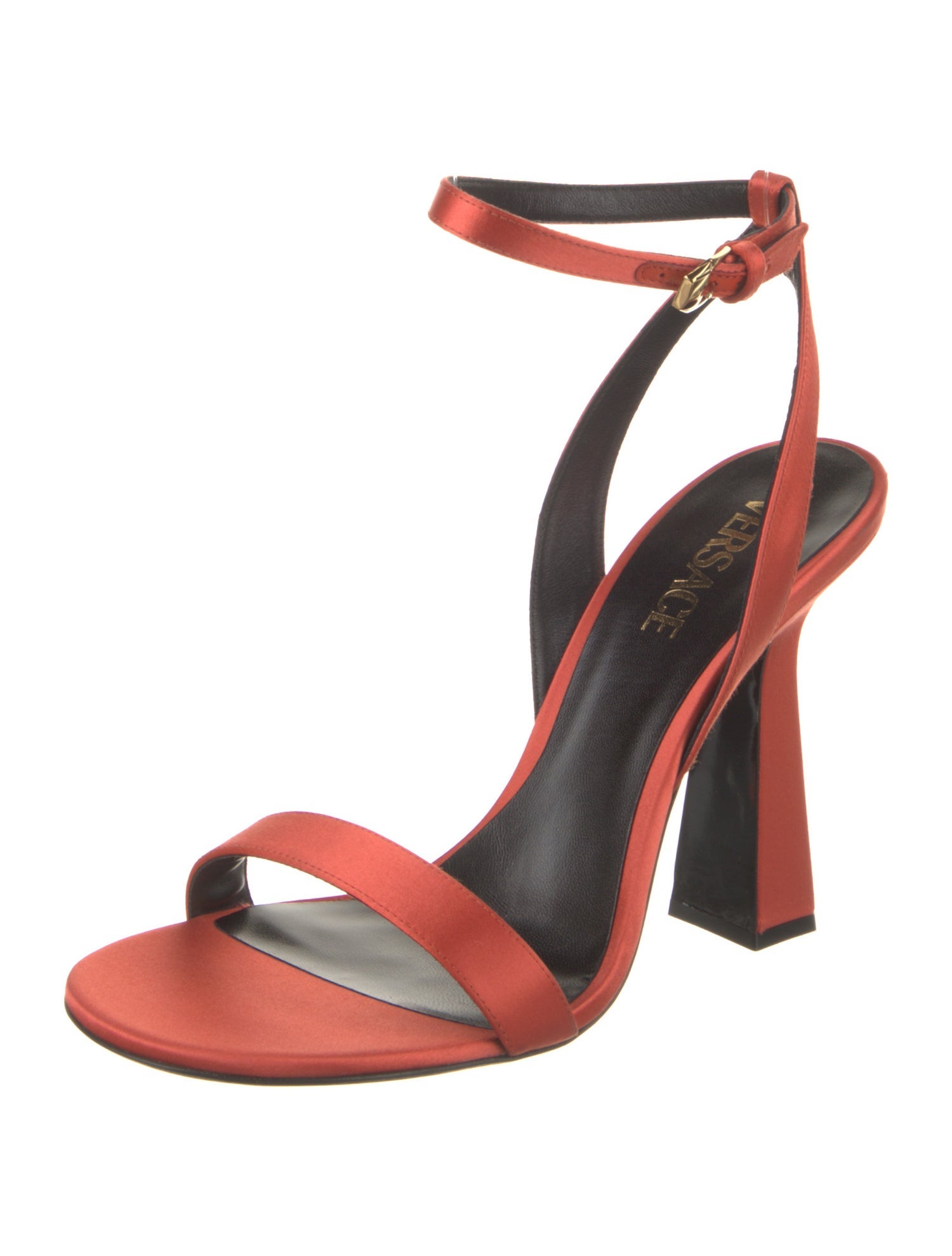 Versace Satin Sandals w/ Tags