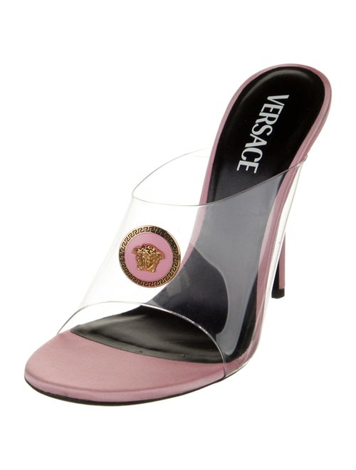 Versace Satin Slides