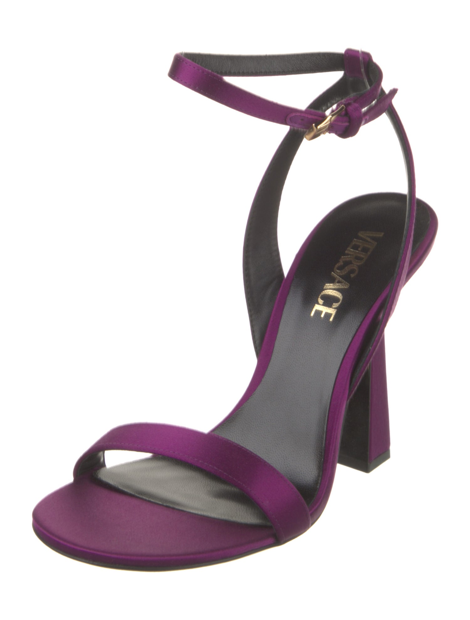 Versace Satin Sandals w/ Tags