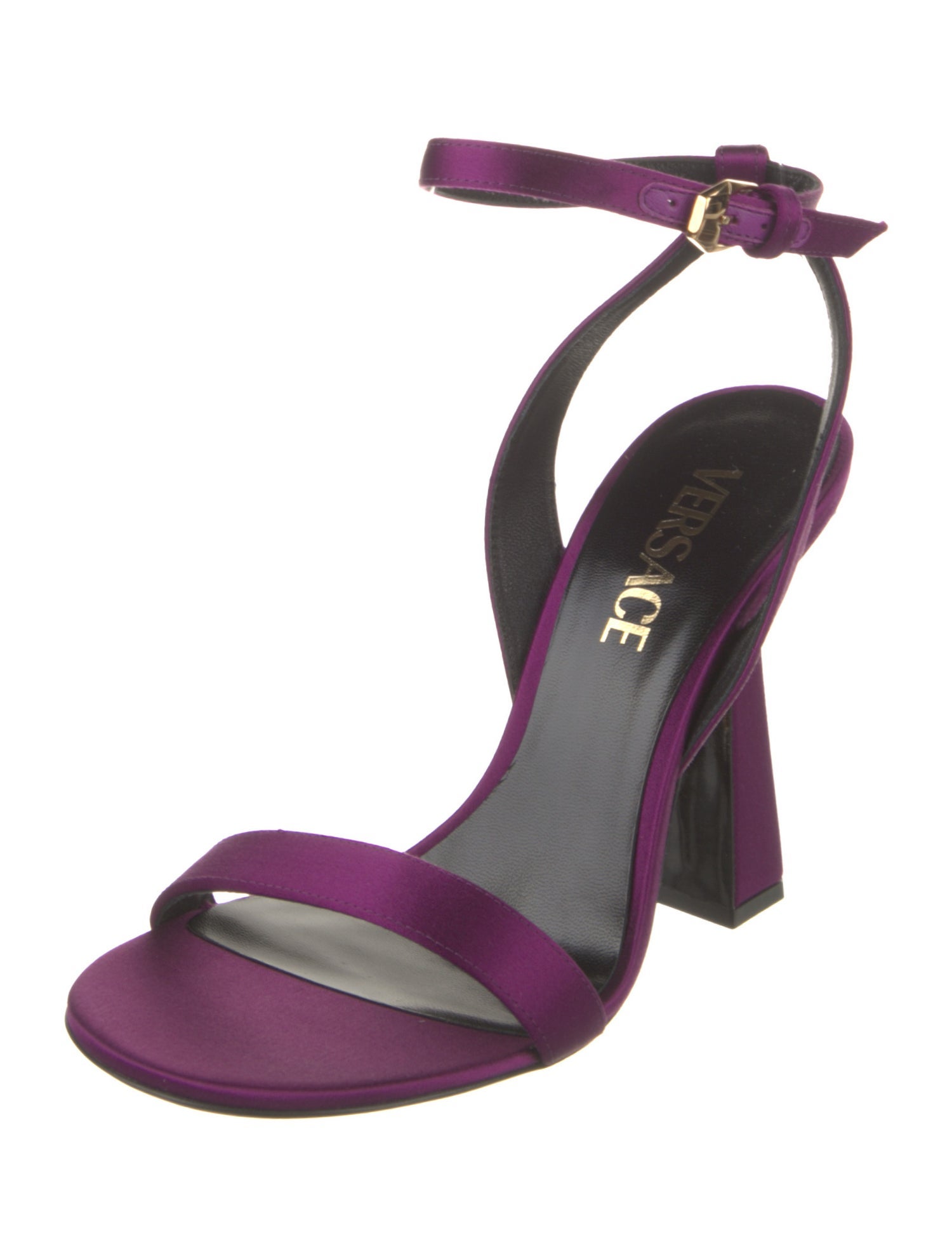 Versace Satin Sandals w/ Tags