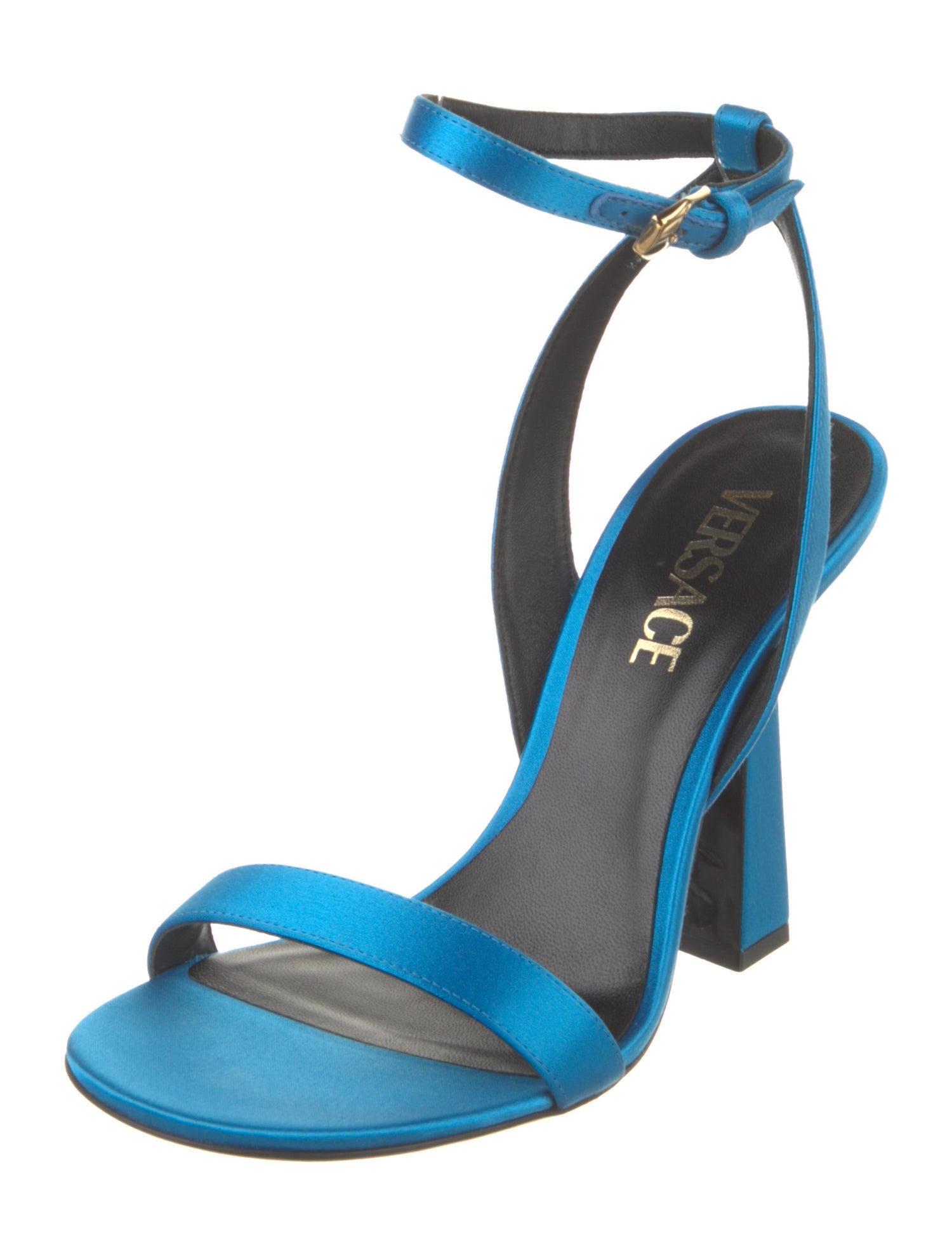 Versace Satin Sandals w/ Tags