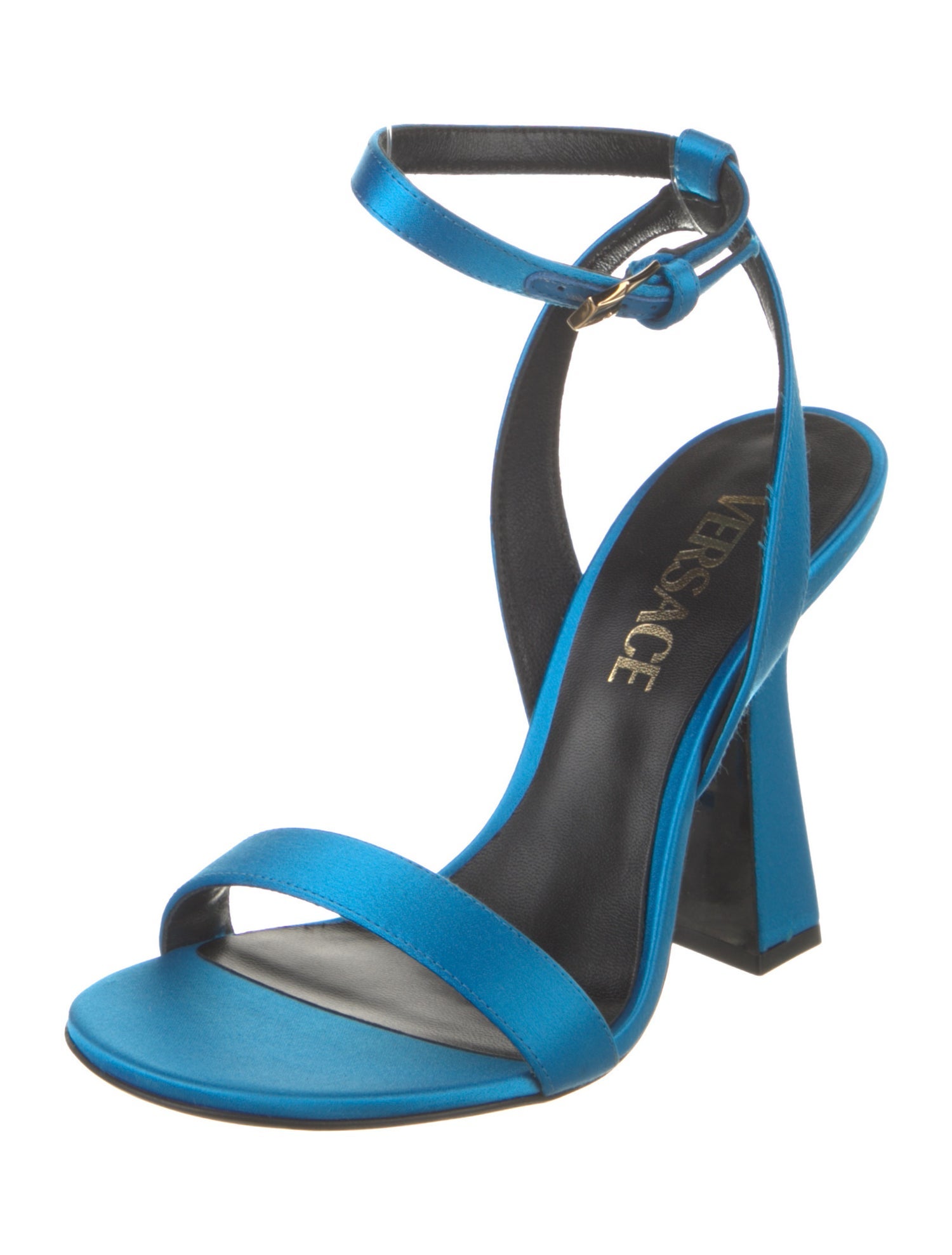 Versace Satin Sandals w/ Tags