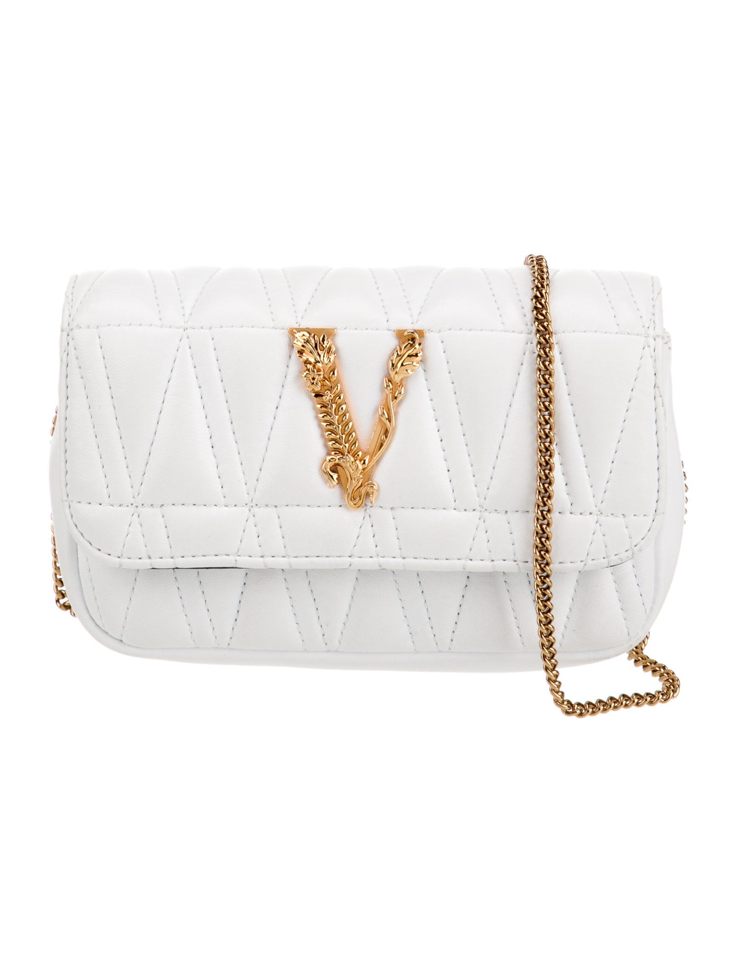 Versace Quilted Clutch