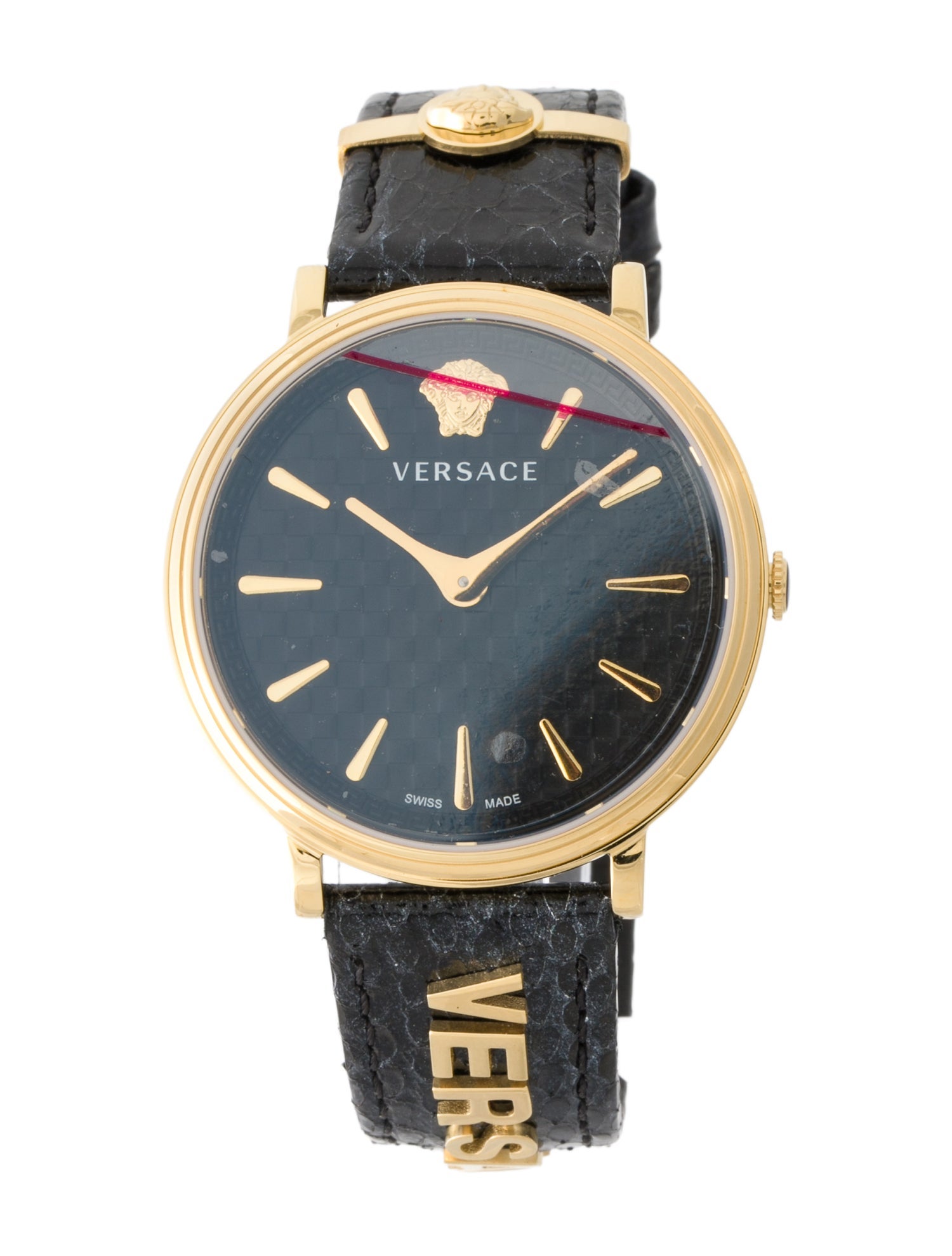 Versace V-Circle Logomania Watch