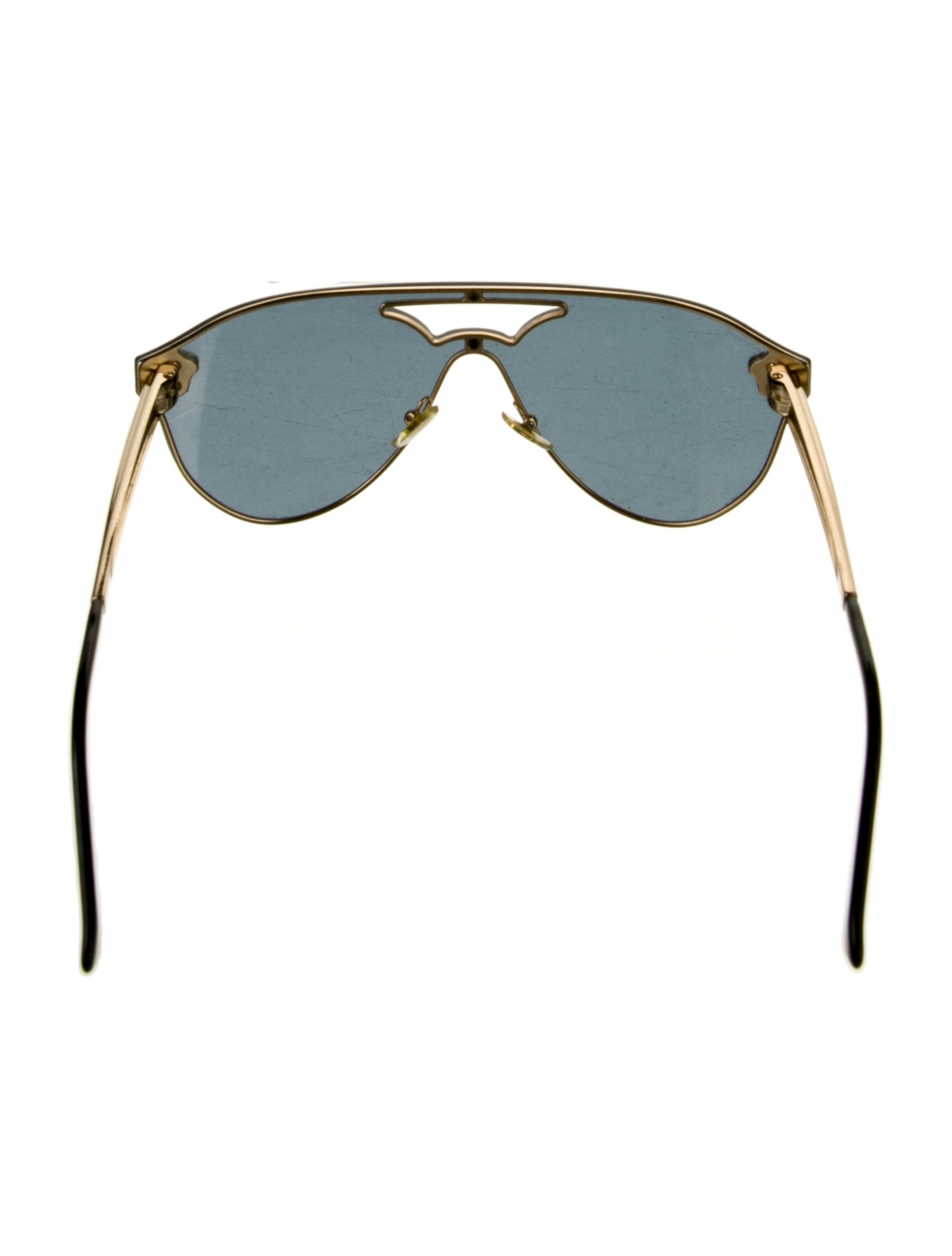 Versace Medusa Insignia Shield Sunglasses