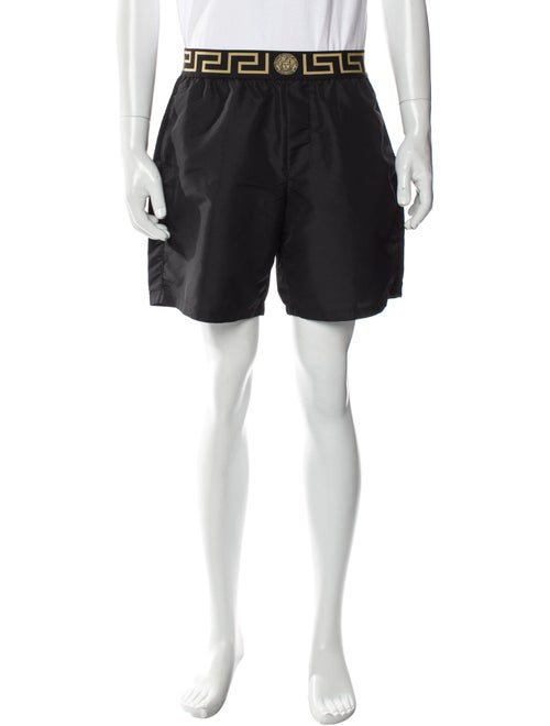 Versace Graphic Print Jogger Shorts