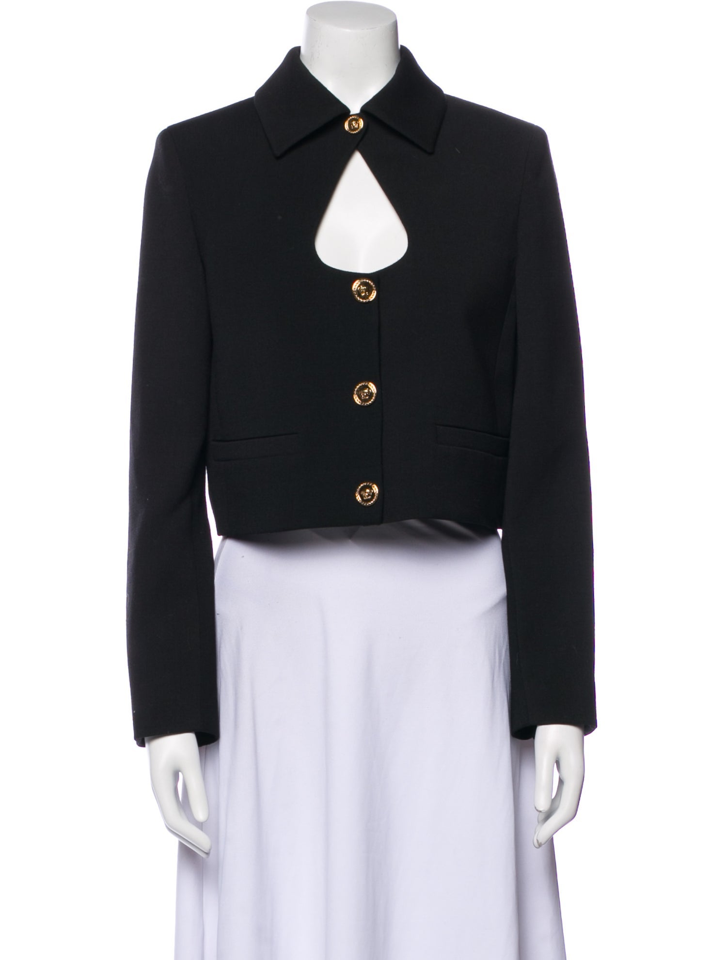 Versace Virgin Wool Evening Jacket