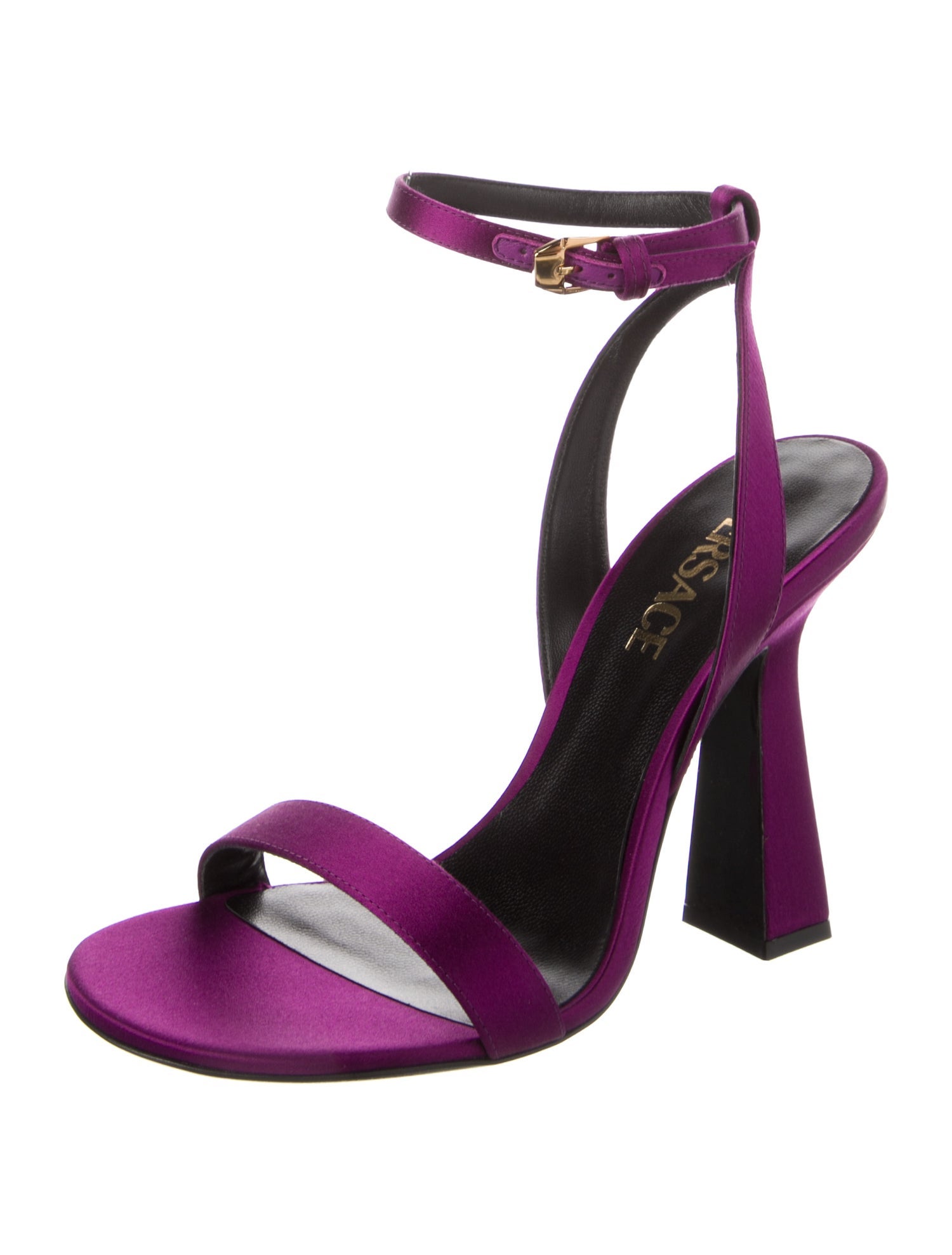 Versace Satin Sandals w/ Tags