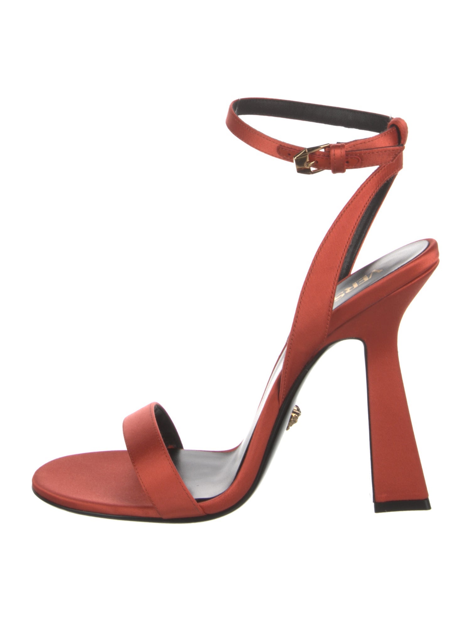 Versace Satin Sandals w/ Tags