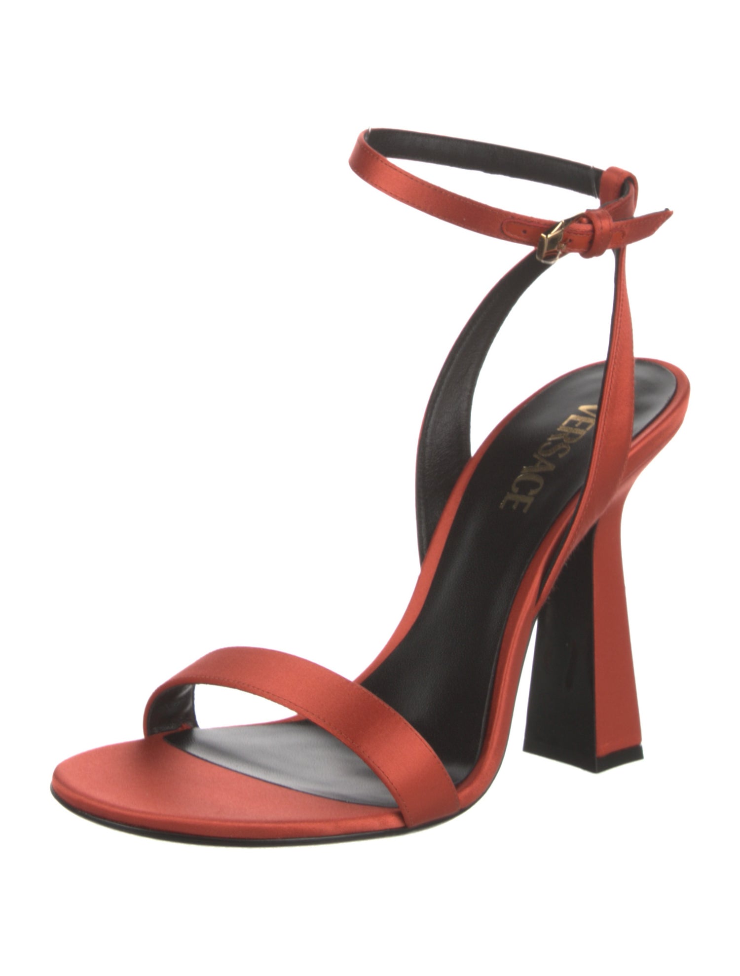 Versace Satin Sandals w/ Tags