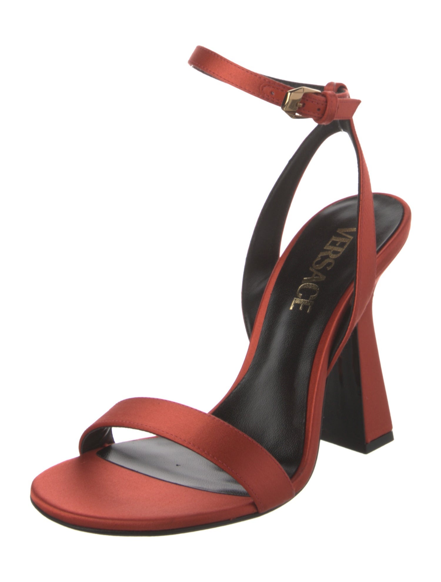 Versace Satin Sandals w/ Tags