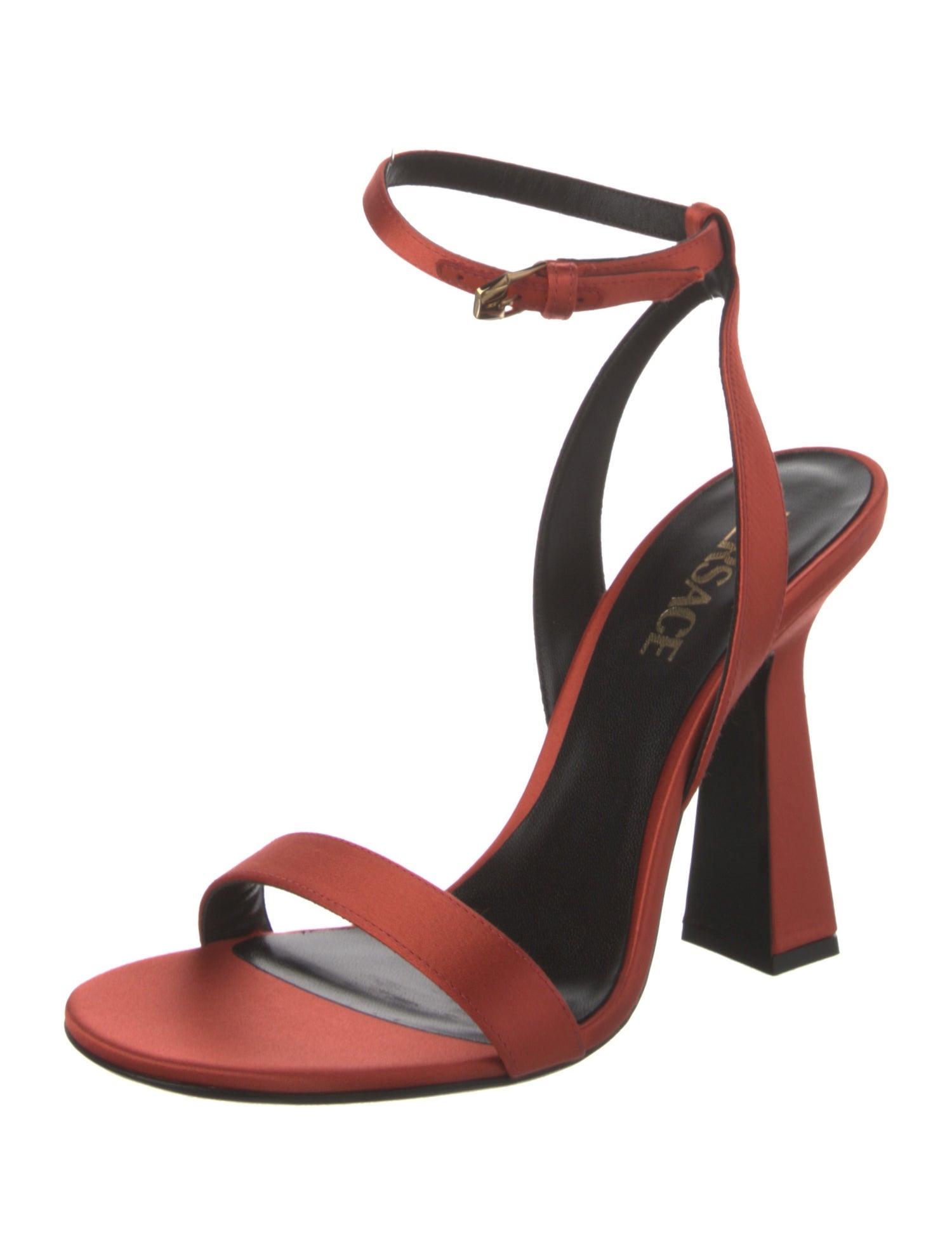 Versace Satin Sandals w/ Tags