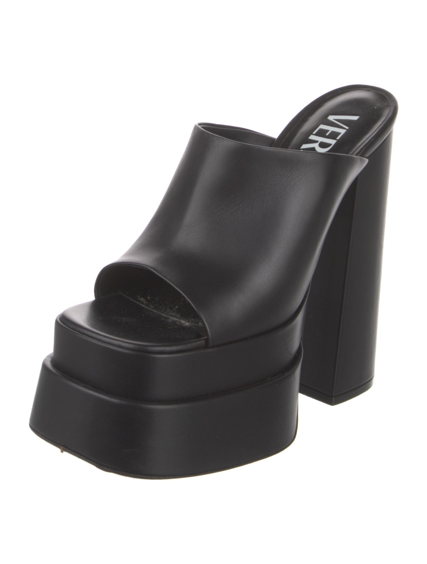 Versace Leather Slides