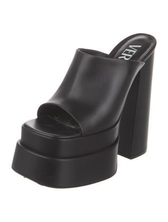 Versace Leather Slides