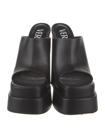 Versace Leather Slides