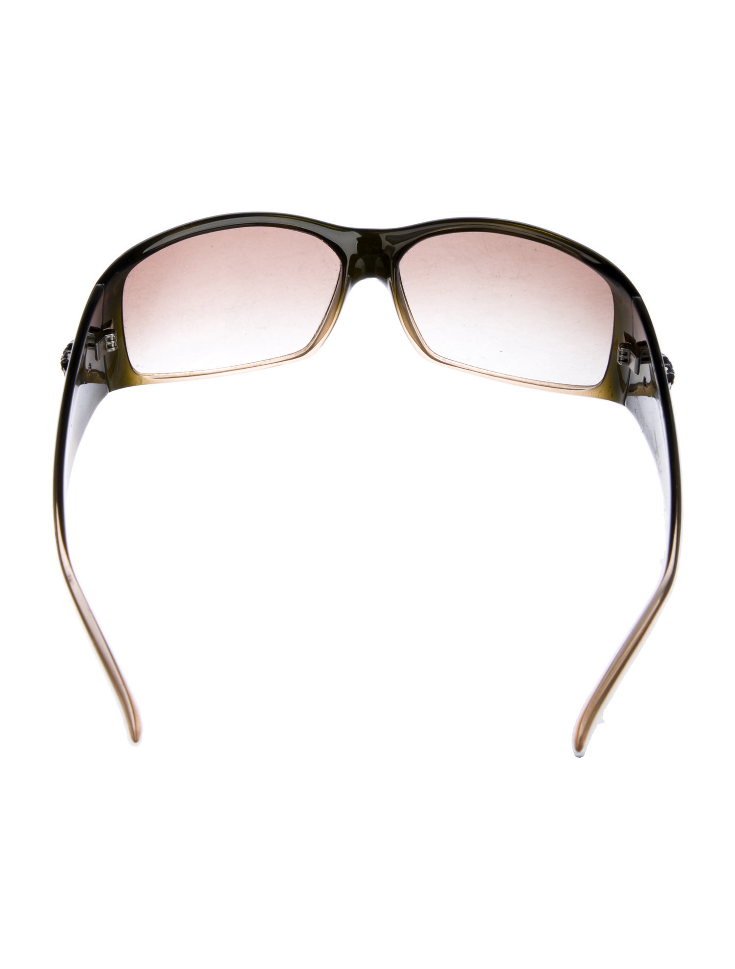 Versace Oversize Gradient Sunglasses