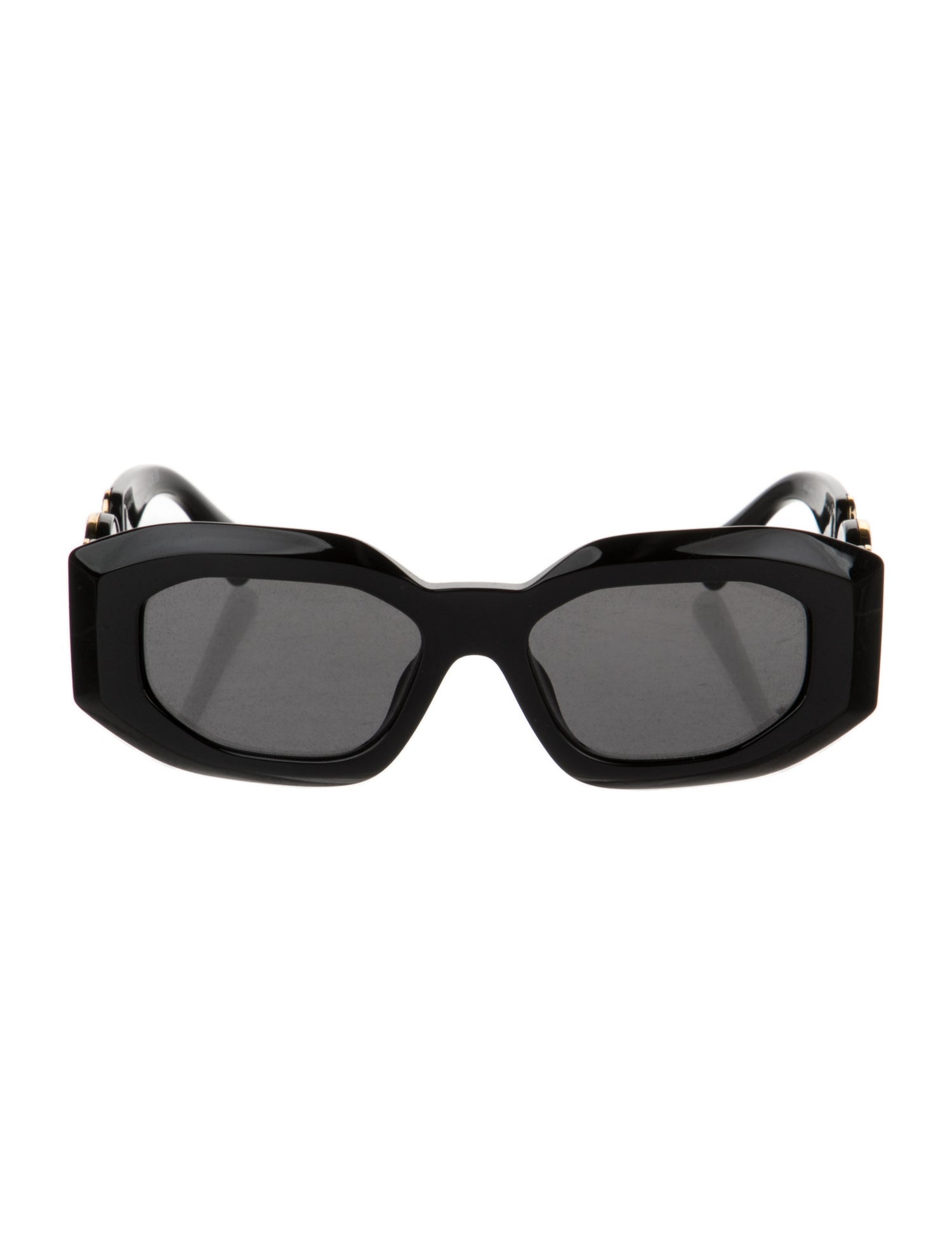 Versace Medusa Insignia Square Sunglasses w/ Tags