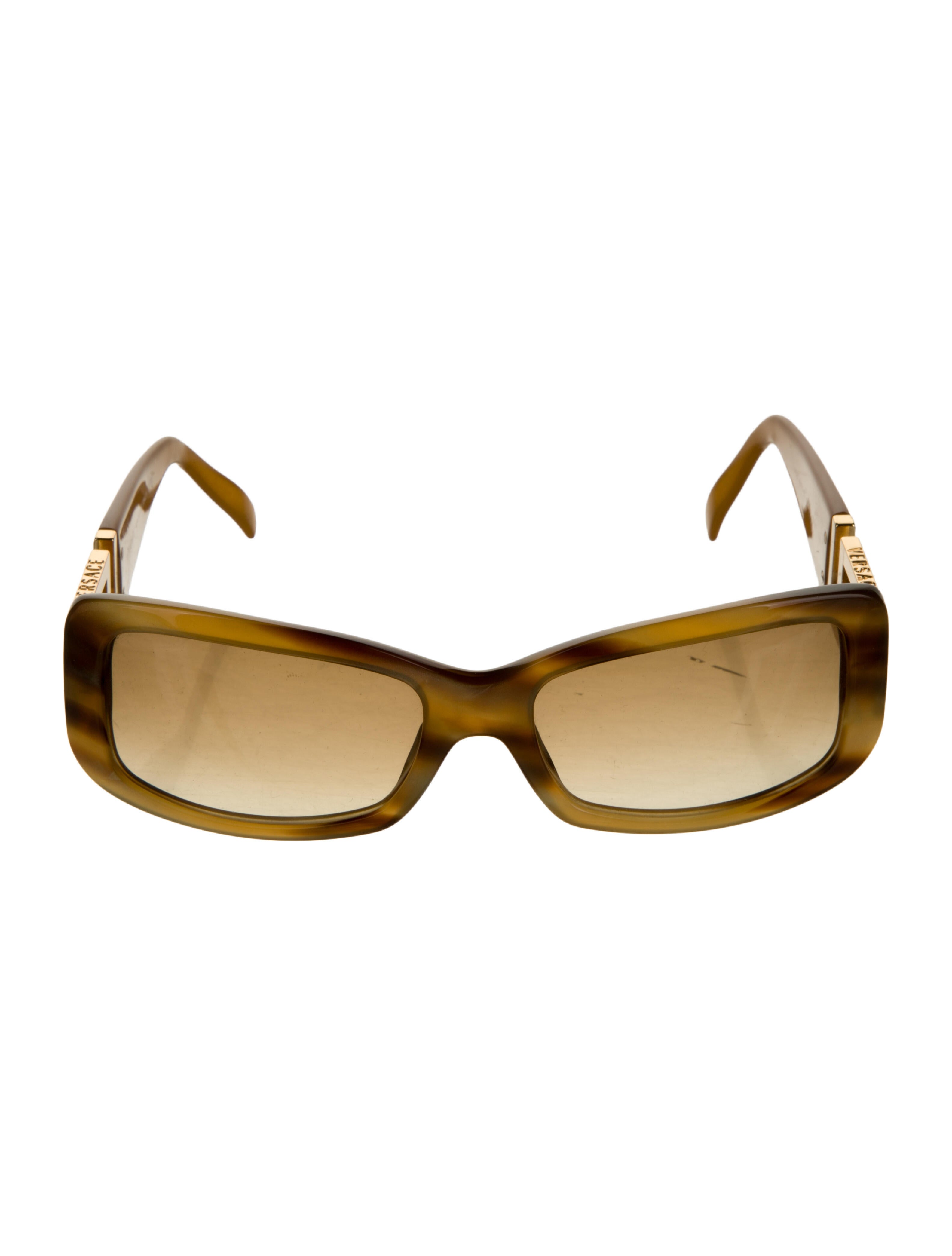 Versace Square Tinted Sunglasses