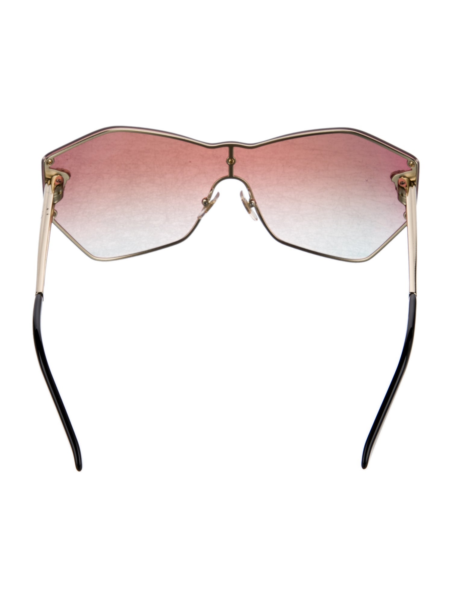 Versace Shield Gradient Sunglasses