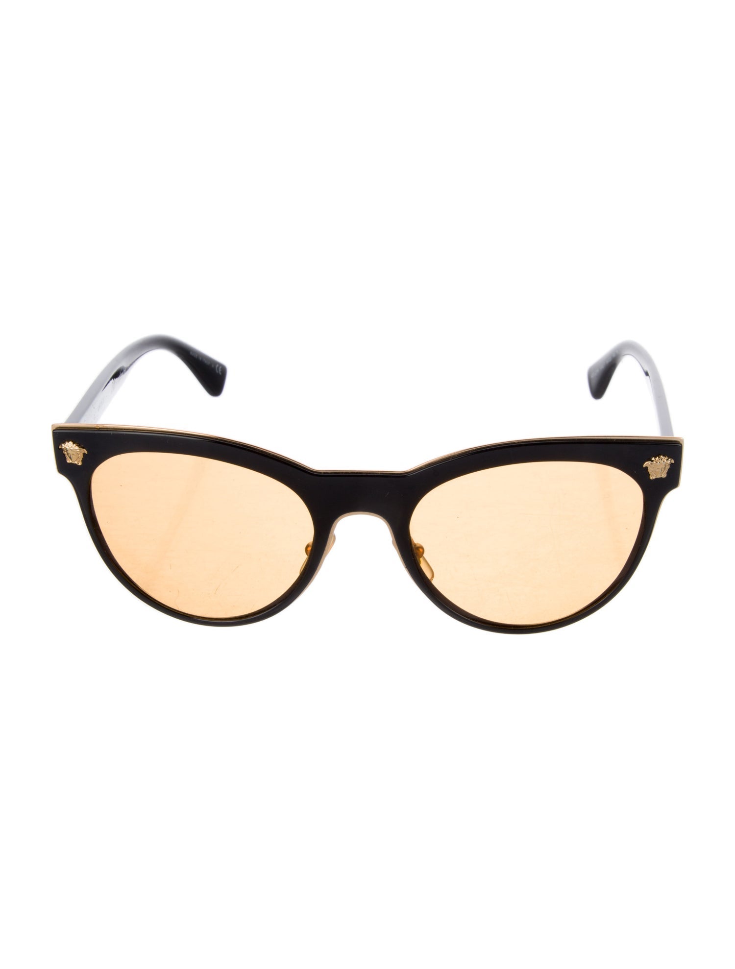 Versace Round Tinted Sunglasses