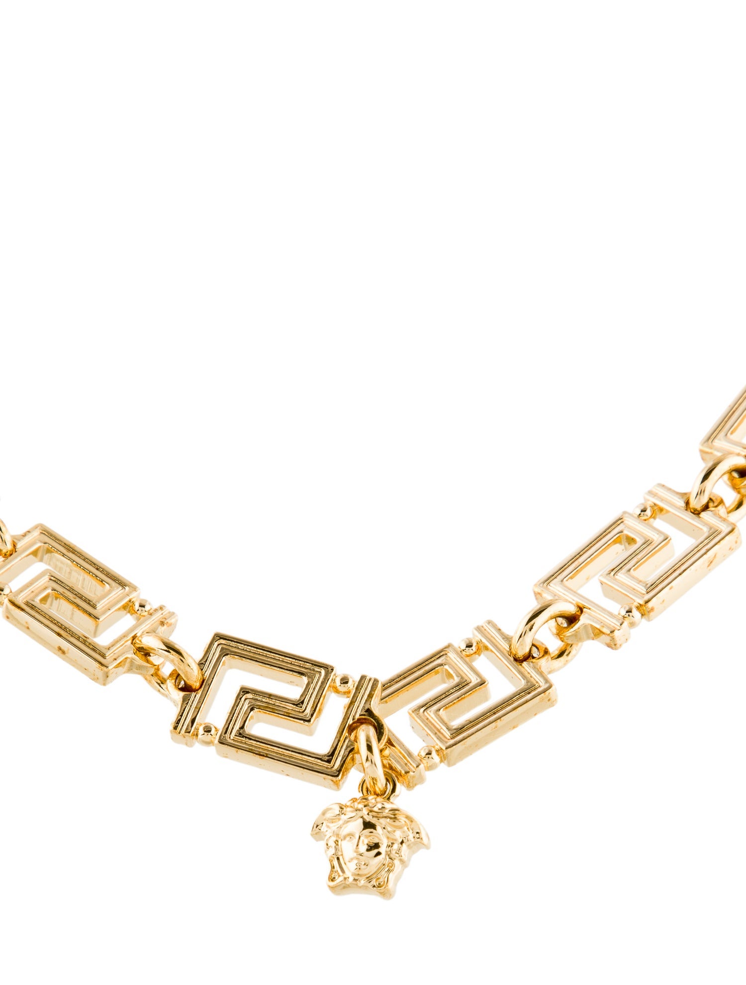 Versace Greca Chain Necklace