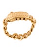 Versace Textured Cuban Link Bracelet