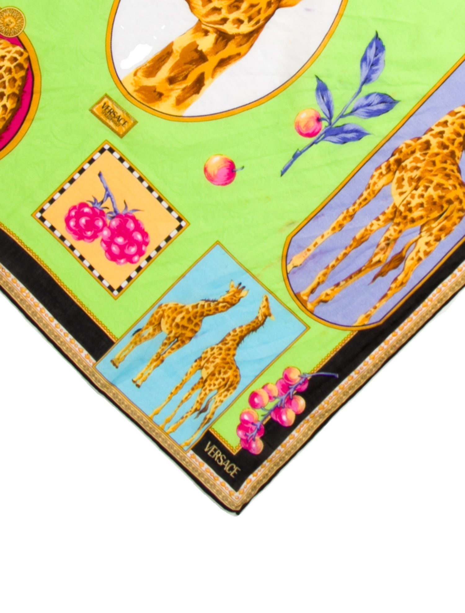 Versace Silk Printed Scarf