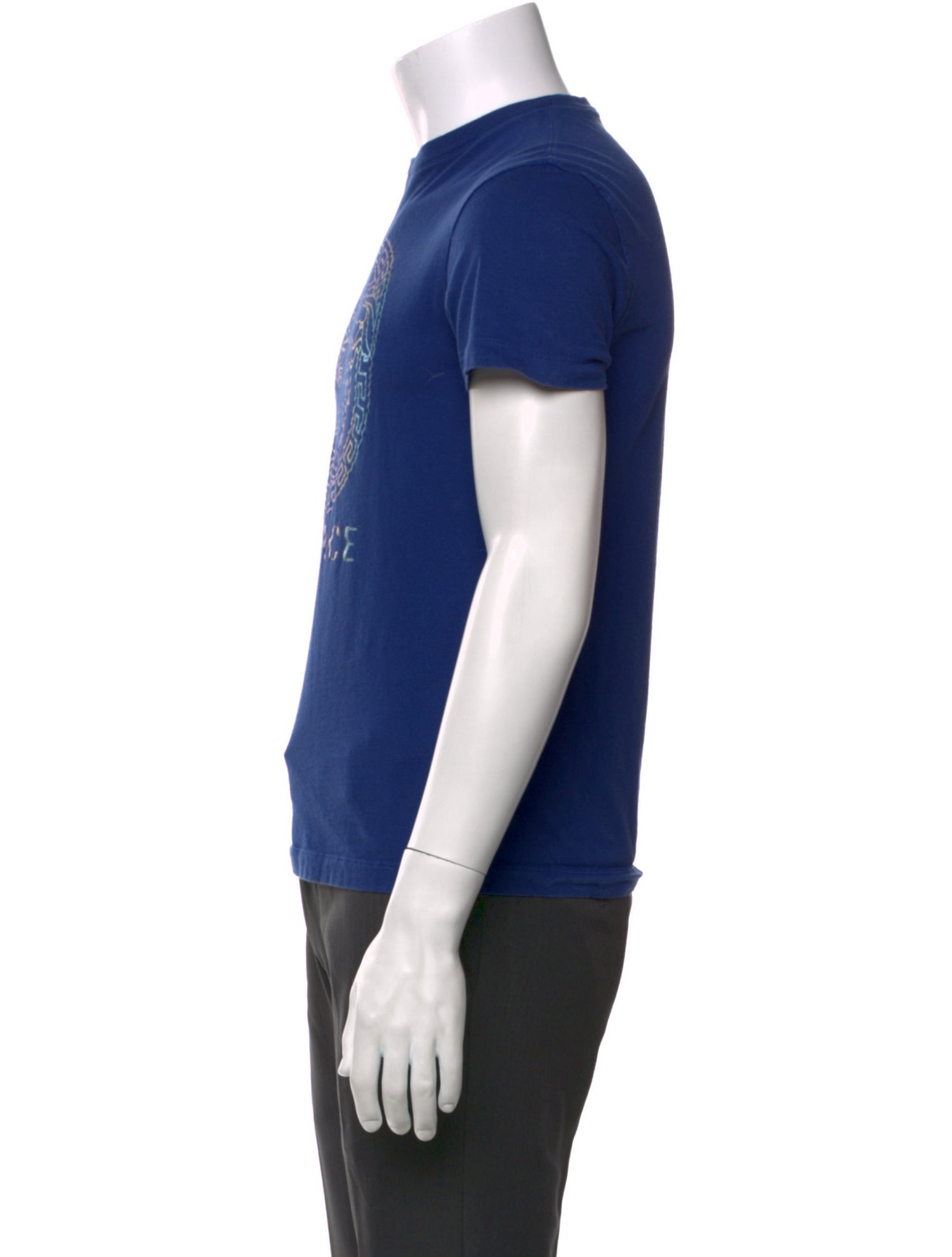 Versace Graphic Print Crew Neck T-Shirt