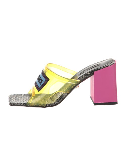 Versace PVC Printed Slides