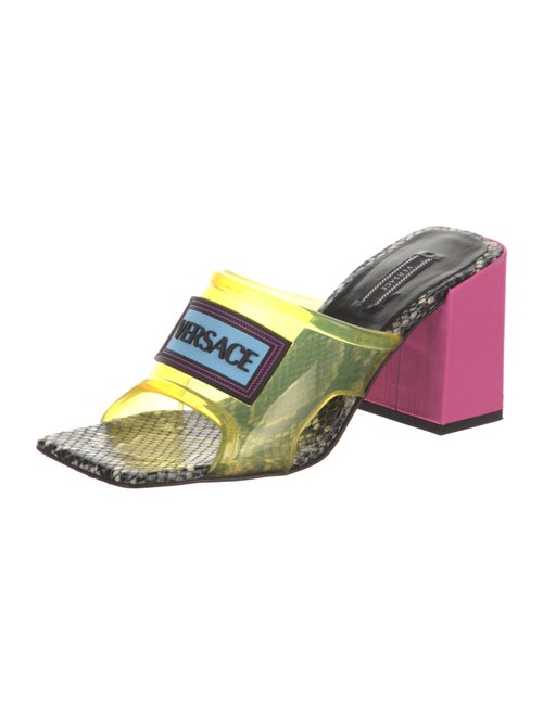 Versace PVC Printed Slides
