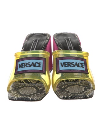 Versace PVC Printed Slides