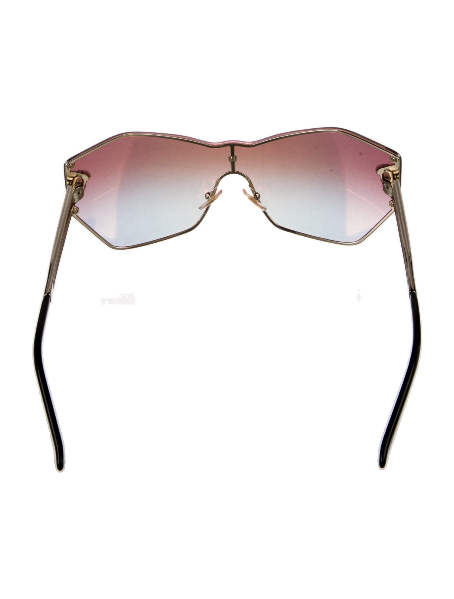 Versace Medusa Insignia Shield Sunglasses