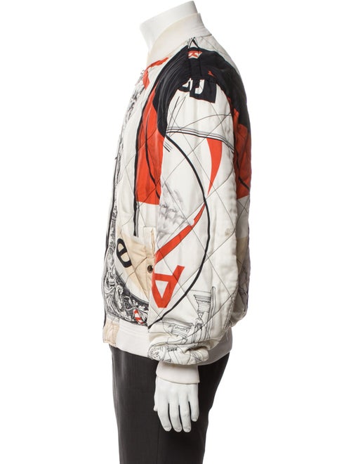 Versace Silk Printed Windbreaker