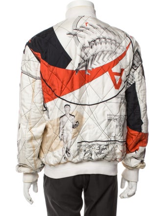 Versace Silk Printed Windbreaker
