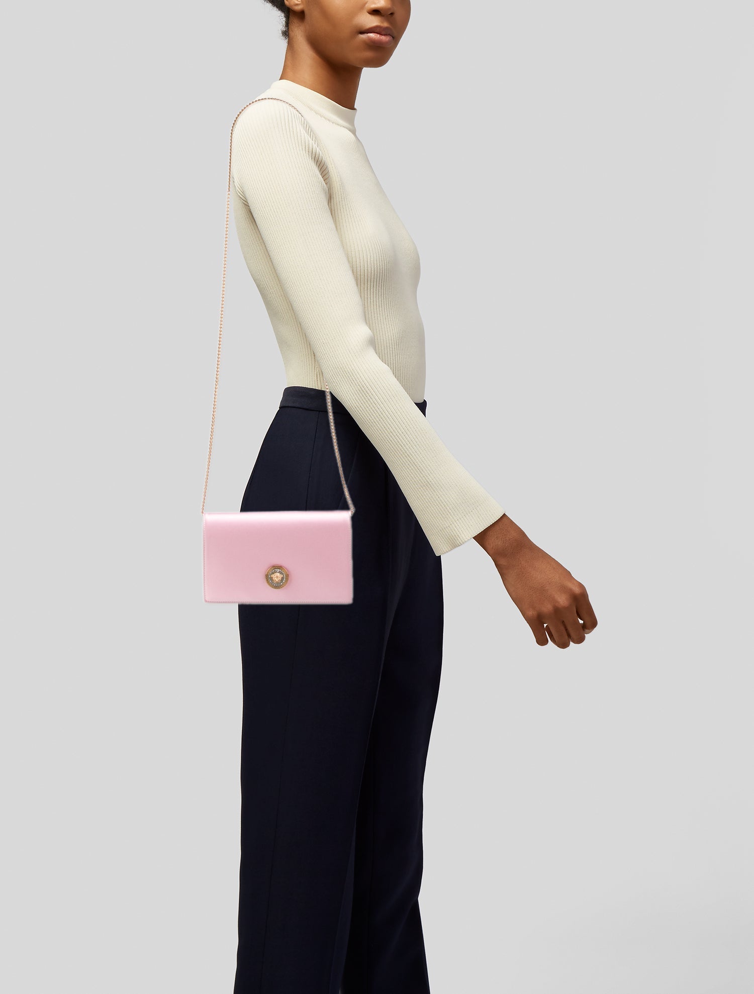 Versace Satin Clutch