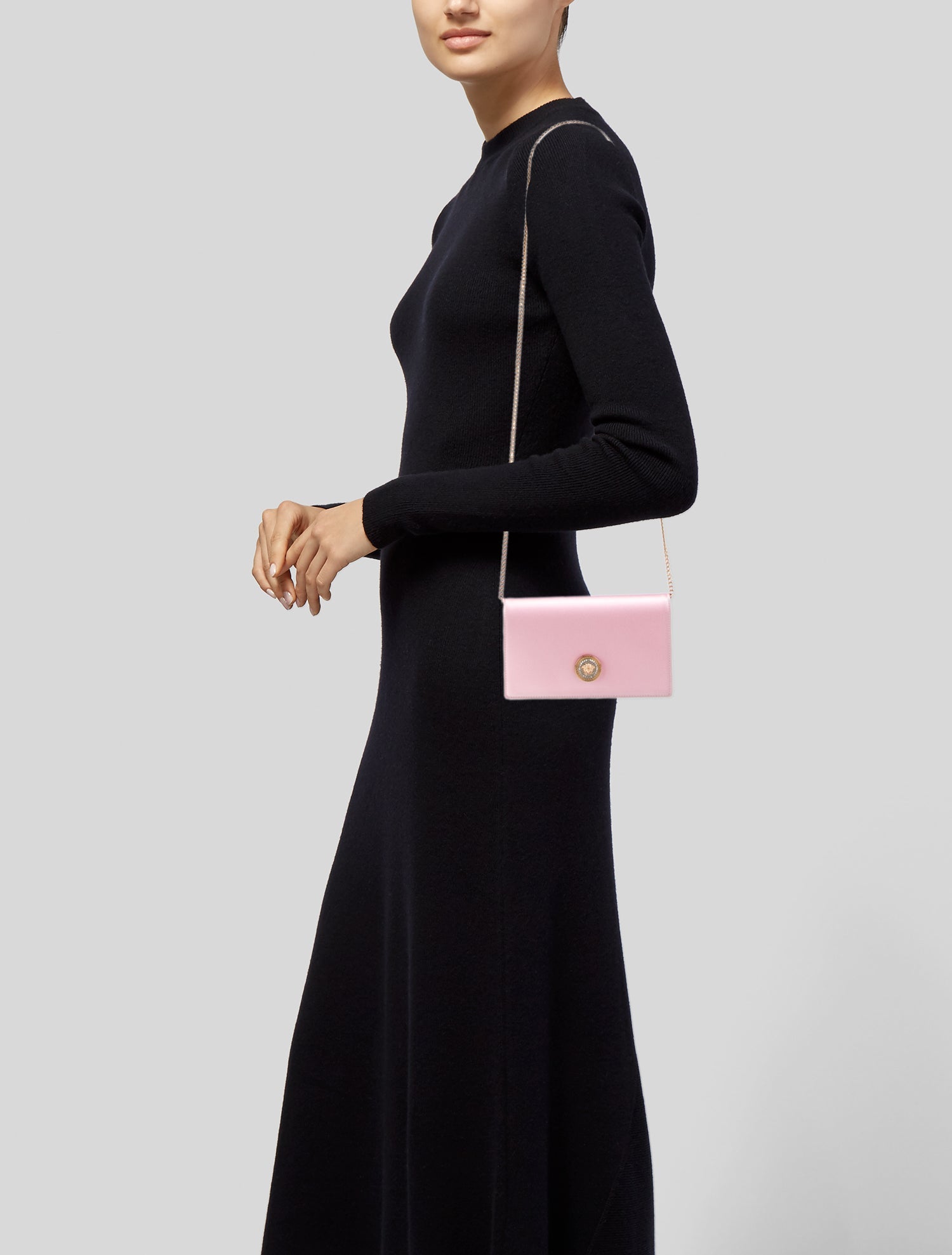 Versace Satin Clutch