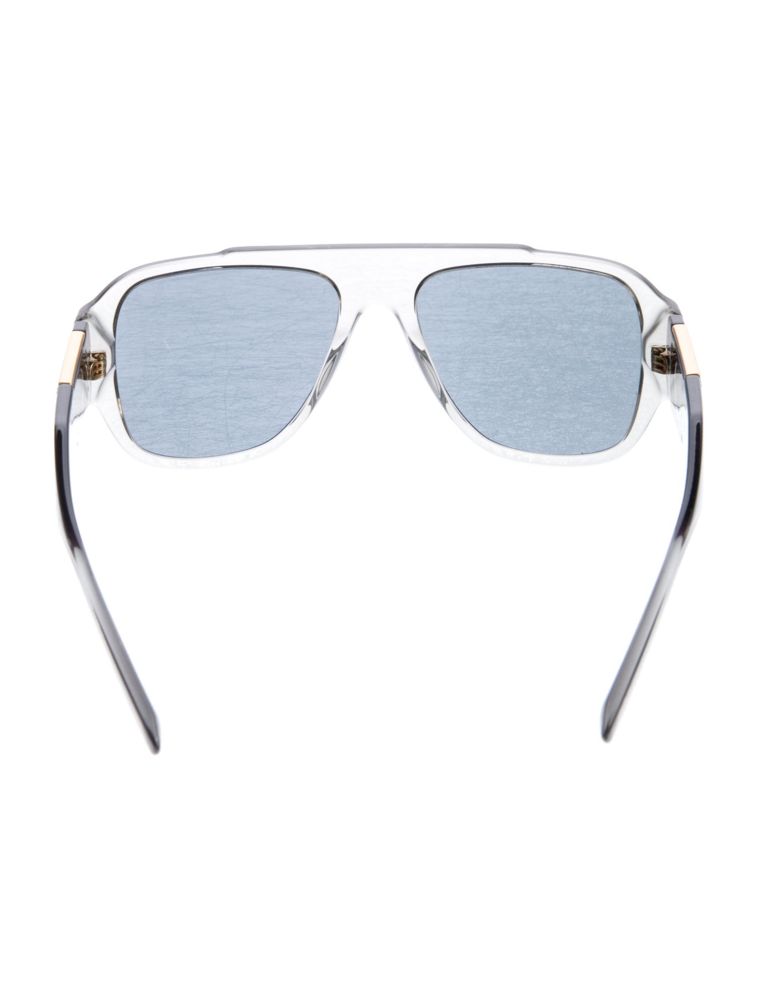Versace Medusa Insignia Aviator Sunglasses