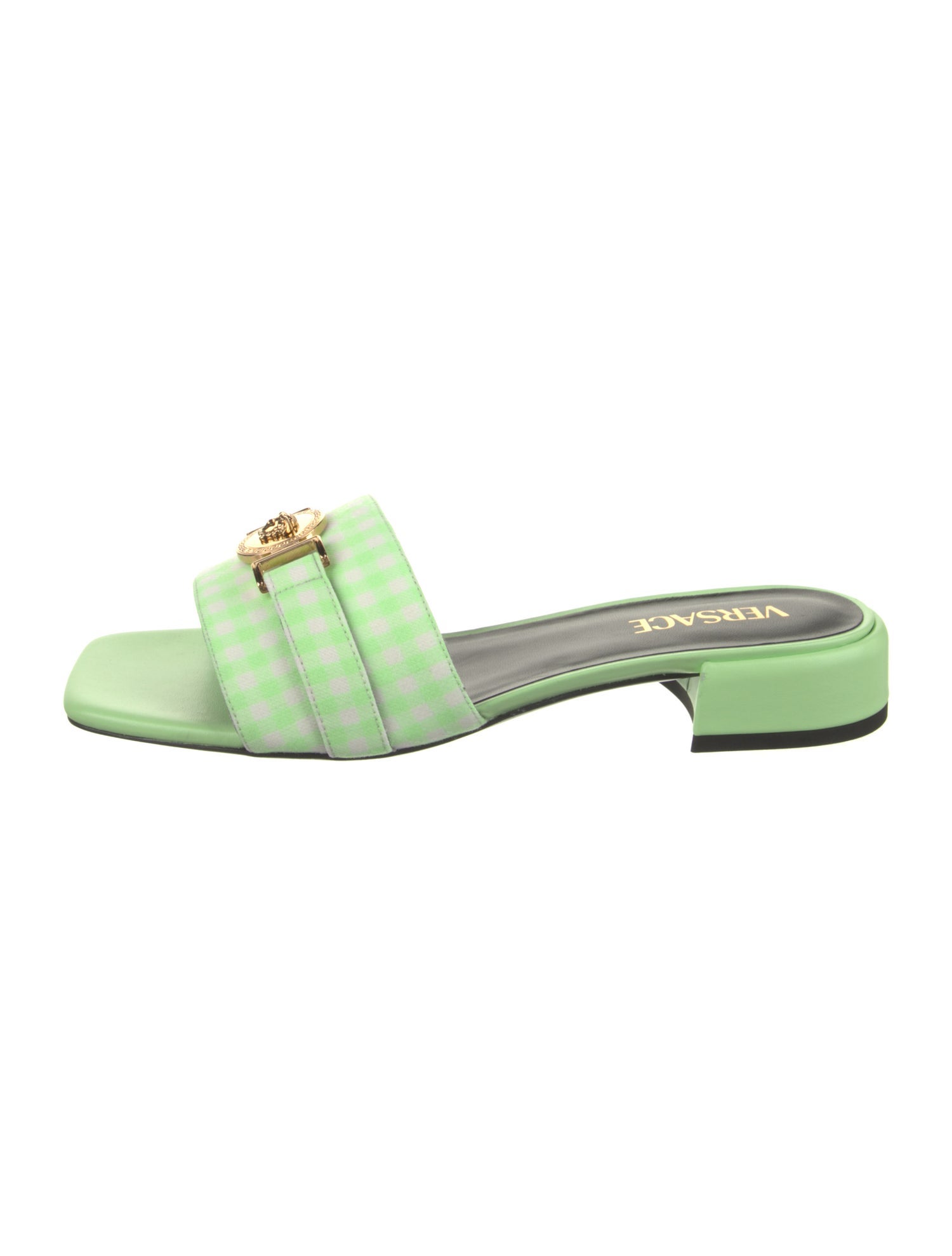 Versace Leather Slides