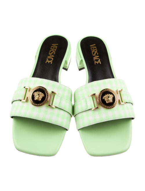 Versace Leather Slides