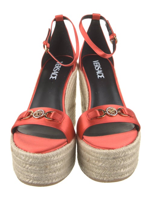 Versace Colorblock Pattern Espadrilles