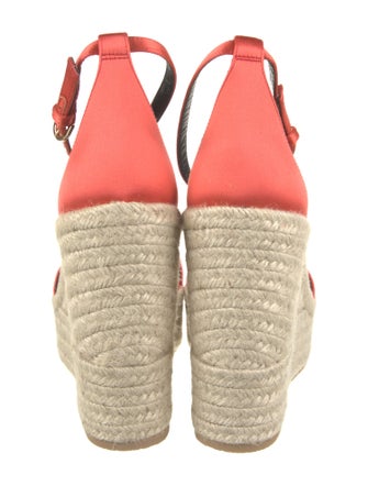 Versace Colorblock Pattern Espadrilles