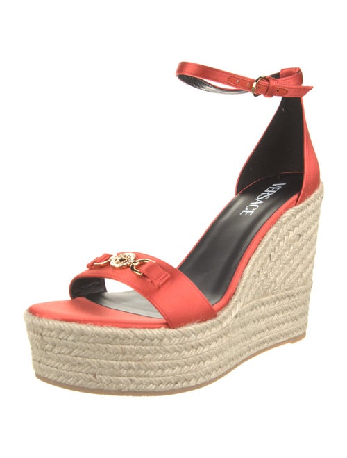 Versace Colorblock Pattern Espadrilles
