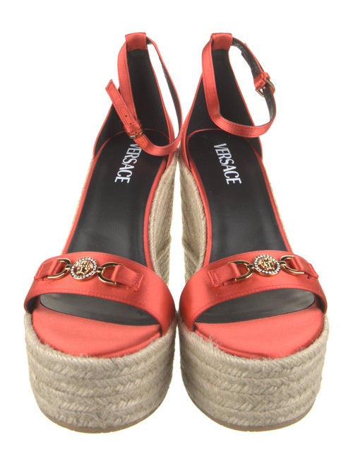 Versace Colorblock Pattern Espadrilles