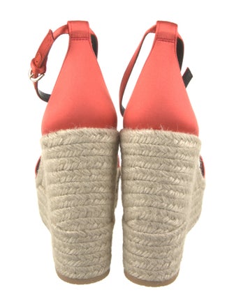 Versace Colorblock Pattern Espadrilles