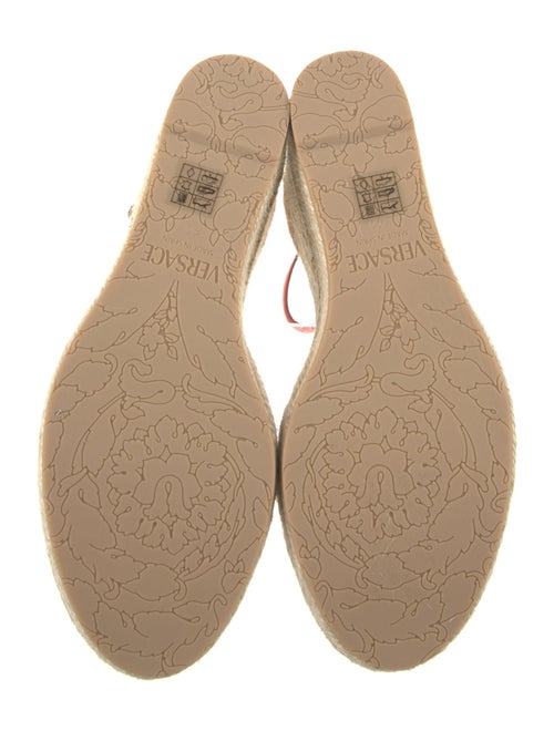 Versace Colorblock Pattern Espadrilles