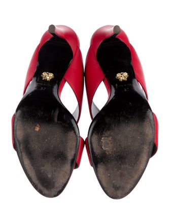 Versace Leather Slides