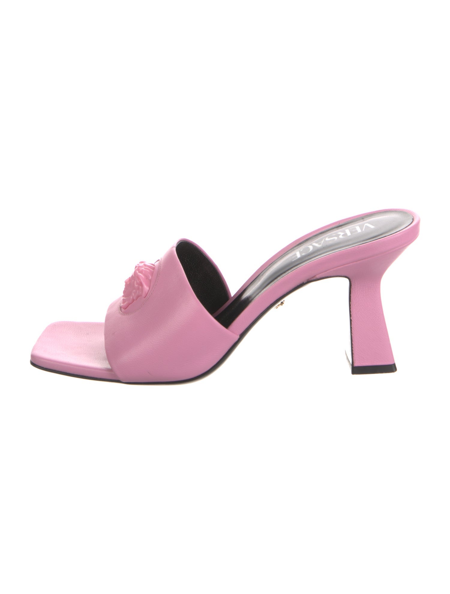 Versace Leather Slides