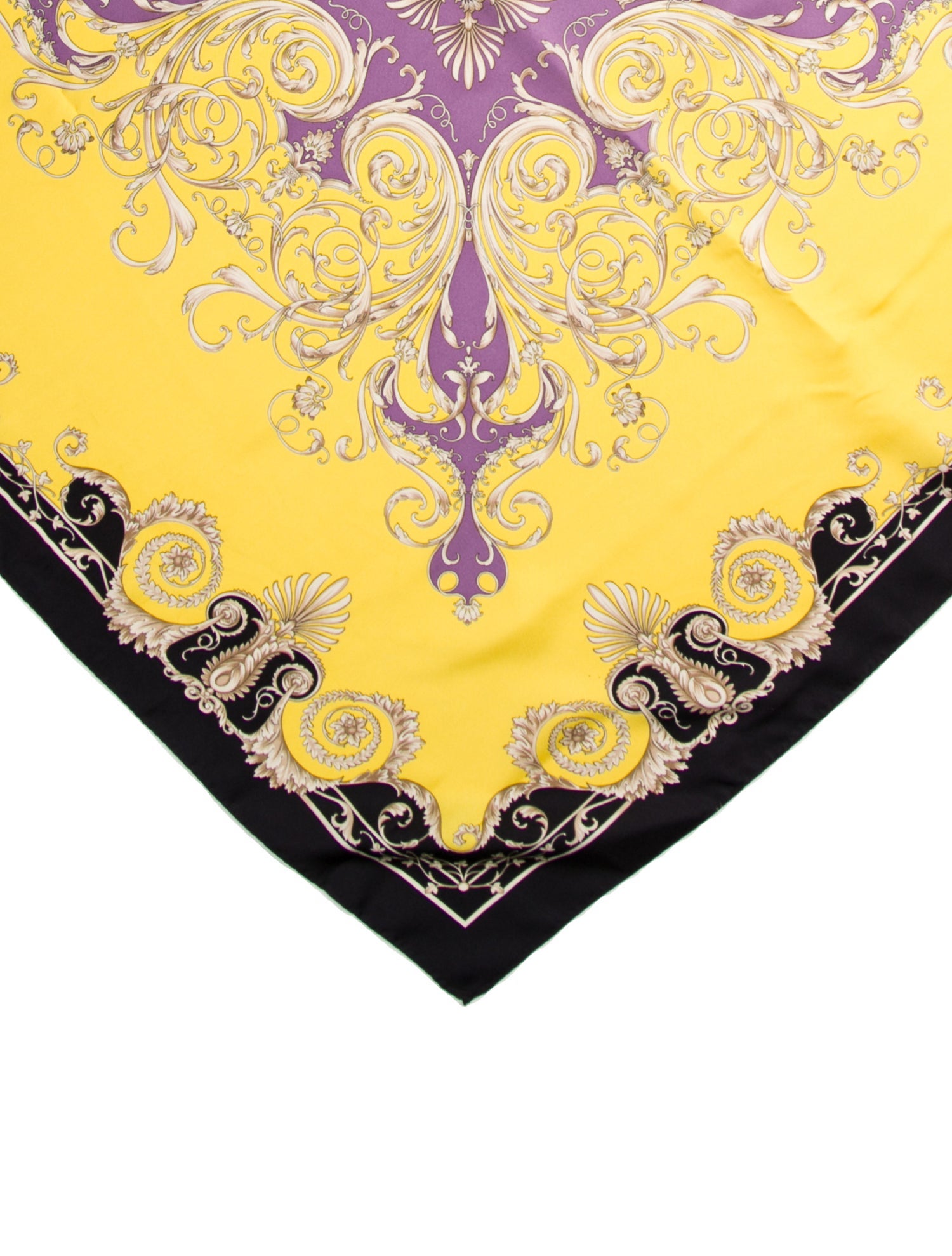 Versace Silk Printed Scarf