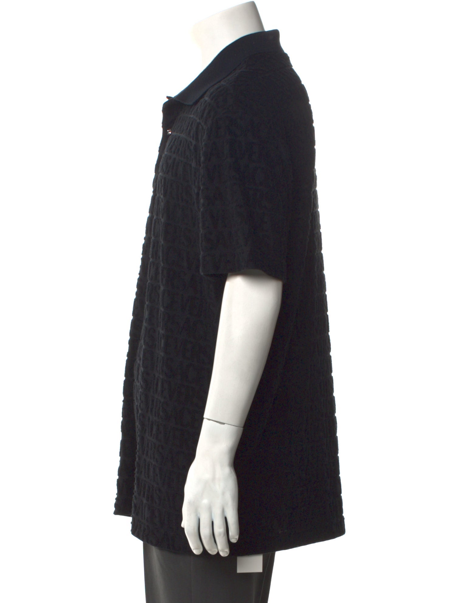 Versace Collar Short Sleeve Polo Shirt